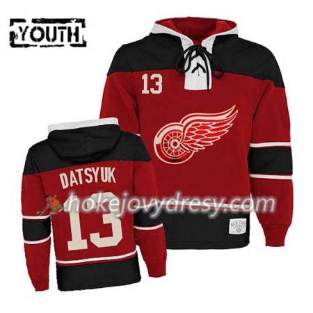 Detroit Red Wings Pavel Datsyuk 13 Červená Sawyer Mikiny Hooded - Dětské